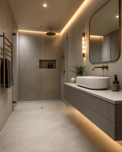 Mikro beton banyo