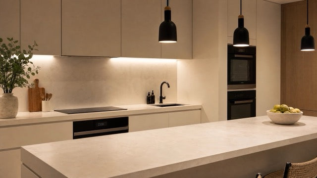 Mikro beton mutfak