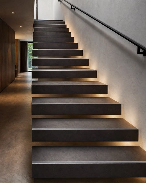 Mikro beton merdiven